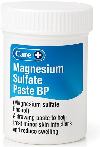 Care Magnesium Sulphate Paste 50g, Drawing Ointment for Inflammatory Conditions