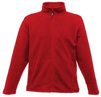 Regatta Men Full-Zip Micro Fleece Jacket - Classic Red, X-Large