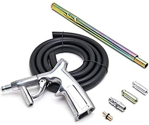 AIR SANDBLASTER KIT GRIT SAND BLASTING BLASTER GUN SET