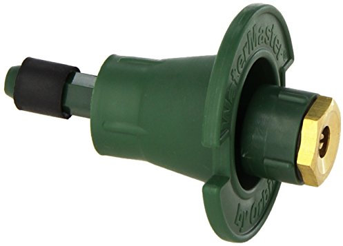 Orbit 54027 Plastic Pop-Up Flush Head Sprinkler with Brass Full Pattern Spray Nozzle