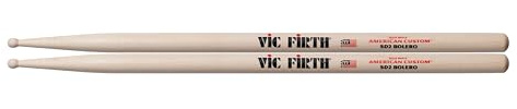 Vic Firth - Baquetas de la serie American Custom® SD2 - Bolero - Arce - Punta de Madera