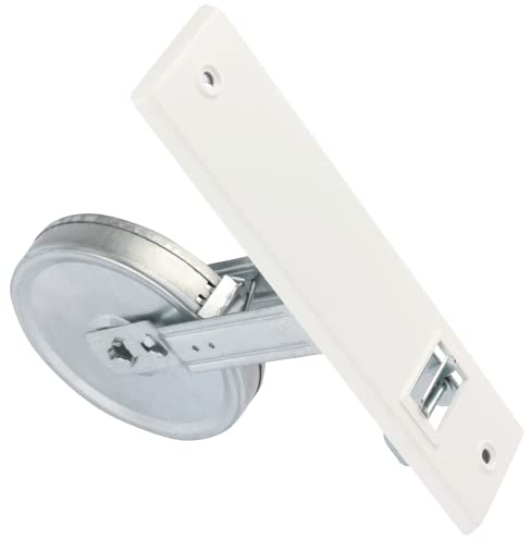 ROLLLRA | Gurtwickler Unterputzgurtwickler Wickler Gurtroller Rollladenwickler inkl. Abdeckplatte | Lochabstand 185mm bis 16m Gurt (für 20-24mm Gurtband)