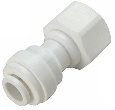 Anschluß 1/2 (15mm) IG auf 1/4 AG Schlauch (6mm) für Wasserfilter, Side by Side Kühlschrank, Umkehrosmoseanlage