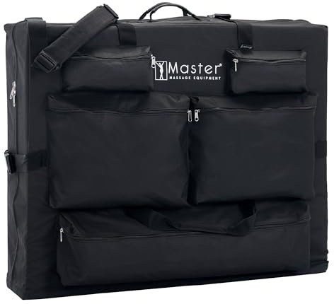 Master Massage Universal Rolltisch Tragetasche für Massageliege, Schwarz