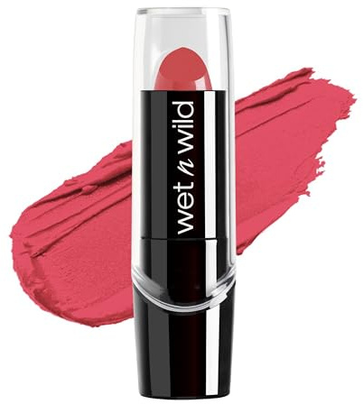 WET N WILD Silk Finish Lipstick - Hot Paris Pink