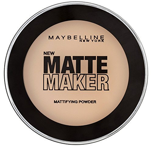 Maybelline New York - Cipria compatta Matte Maker, n° 20 Nude Beige, 1 pz. (1 x 16 g)