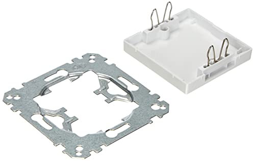 Schneider Electric Merten Blindabdeckung für Relais, System M, aktivweiss glänzend, Artikelnummer 391625, 1 Stück