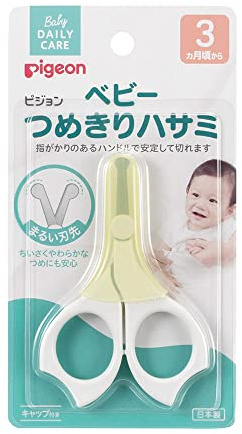 Pigeon Nagelschere für Neugeborene, (3+ MONTHS) /// PIGEON SCISSORS FOR BABY NAIL CLIPPERS (3+ MONTHS)