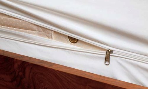 Mission: Allergy Barrier II Hypoallergenic Mattress Cover, Queen, 9 inch deep, White, 60 x 80 x 9 inches