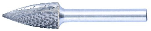 Pferd 21222583 Hartmetall-Frässtifte Form G Spitzbogen 0307/3 Z3 Plus