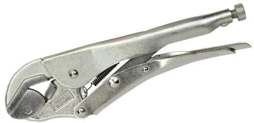 Dönges Gripzange Parallel PLUS, 250 mm (Feststellzange Klemmzange Klemmgrippzange Klemm-Gripzange IDEAL-Gripzange), Kombinierte Maulform mit einer schwenkbaren Backe