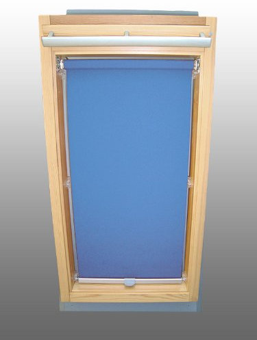 Sichtschutzrollo Rollo für Velux RHL Y-EP VL Y,VU Y,VKU Y45 mittelblau