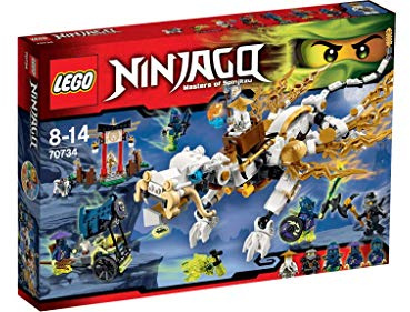 Lego Ninjago- Playthèmes - 70734 - Jeu De Construction - Le Dragon De Maître WU