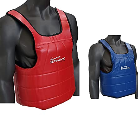 SPHINX Body PRO, Il Corpetto è un'ottima Protezione Totale per Il Busto. E' infatti Esterno è Syntex FHX, Materiale Composito di Terza Generazione, Ultra Resistente. Unisex Adulto, Blu, Unica