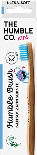 Humble Brush Kids Tooth Brush - Ultra Soft Bristle Blue - Single by Humble Brush