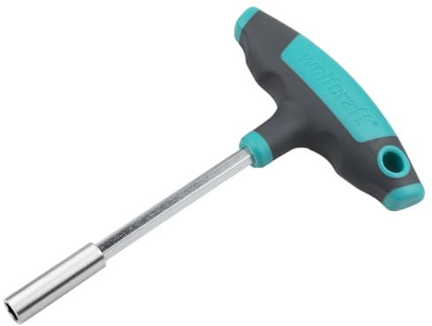wolfcraft Avvitatore manuale a T con vano portainserti I 1235000 I Per una trasmissione della forza ottimale