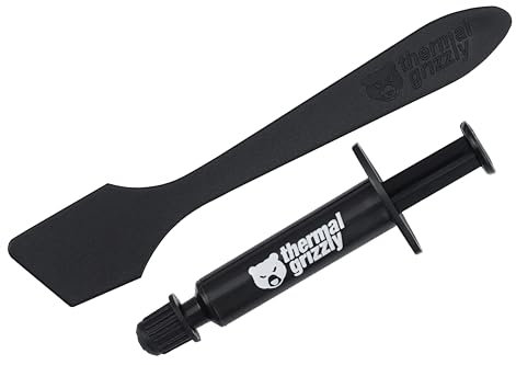 Thermal Grizzly Kryonaut (1g) – Thermal Paste for CPU, GPU and consoles – Non-Conductive Thermal Compound with High Thermal Conductivity