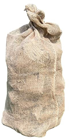 Selections Large Hessian Jute Potato Storage and Veg Sack (80cm x 55cm)