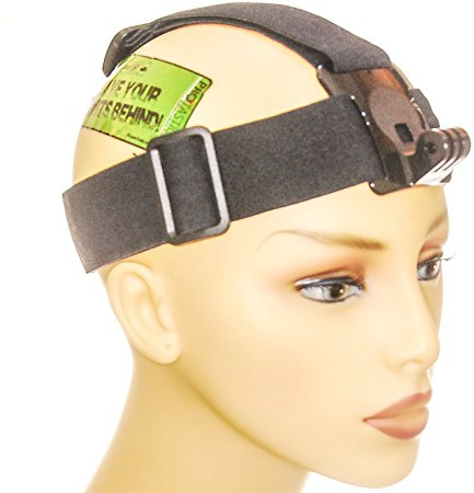 Protastic Sangle de Fixation réglable pour caméra d'action GoPro/SJCAM : Ski, Surf, vélo