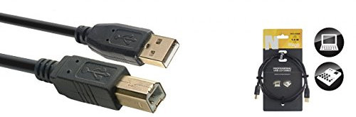 Stagg 21503 Câble USB 2.0 1,5 m Noir
