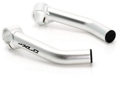 XLC BE-A01 Barends gebogen Ausführung Silber matt 2021 Bar Ends
