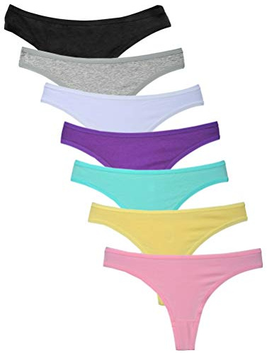 Closecret Sous-vêtement Simple et Comfortable pour femmes(Lot de 7) (L(taille:73.5cm))