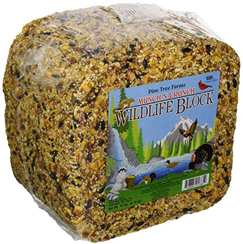Pine Tree Farms 1385 Wildlife Block, 15 Pounds,Multicolored