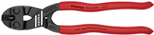 Knipex 71 41 200 Angeled Hohe Hebelwirkung Bolzenschneider Schere mit Notch