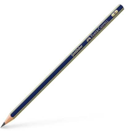 Faber-Castell 1221 Bleistift Graphit-b, Box mit 12 Stück