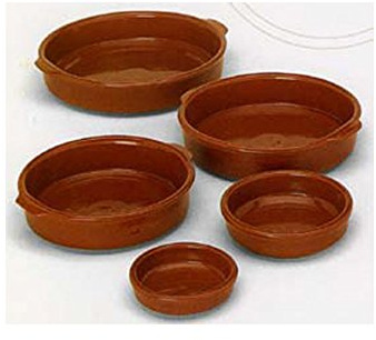 Cazuela Barro Circular Fansa 40 Cm Alta