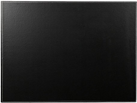 KINGFOM™ A3/A4 Hochwertig Kunstleder Schreibunterlage,60x45cm (Schwarz)