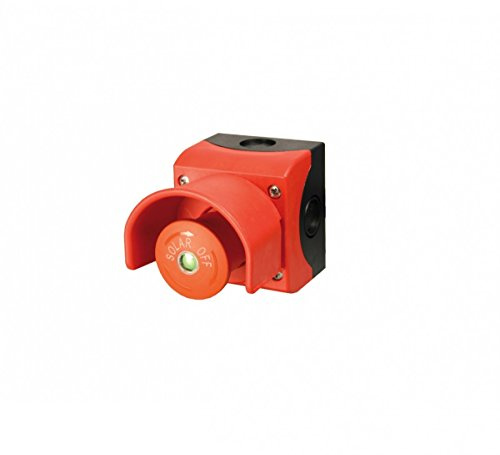 Eaton 150644 Feuerwehrschalter, PV, 1 Schließer + 1 Öffner, rot