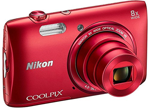 Nikon S3600 - Digital camera - red