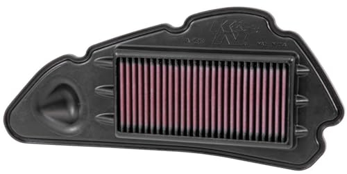 K&N HA-1513 Motorrad Tauschluftfilter, Rot