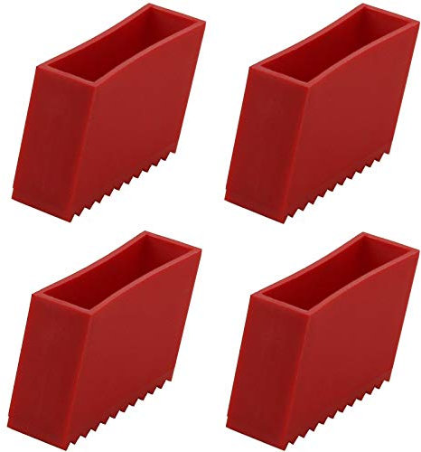 4 x Schutzkappen für Holz-Leiter JUMBO Abdeck-Kappe Leiterschuh Leiterfuß