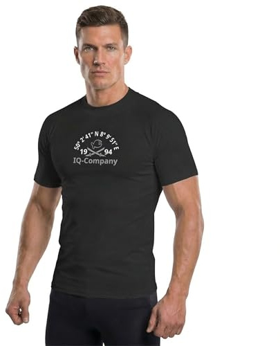 iQ-UV Shirt Herren Loose Fit – UPF 50+ UV-Schutz Rashguard für Wassersport – Schwimmshirt für Herren aus recyceltem Material – Surf-Shirt für Männer – atmungsaktiv & schnelltrocknend