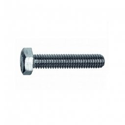 DIN 933/ISO 4017 Sechskantschraube VG M6x30 Stahl 8.8 blank 500 Stk