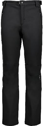 CMP - Pantalone Lungo da Uomo, Nero, 46