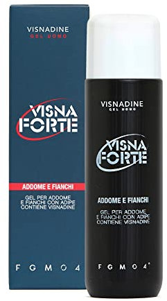 FGM04. Visna Forte gel uomo. Crema per addominali e fianchi. Gel con fosfatidilcolina. 1 x 200 ml