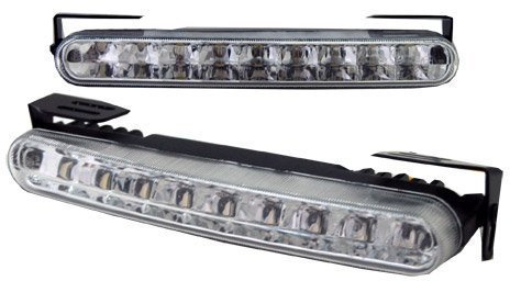BLUETECH Tagfahrlicht Set mit 24 LEDs inkl Steuerung und Dimmdunktion RL Homologation