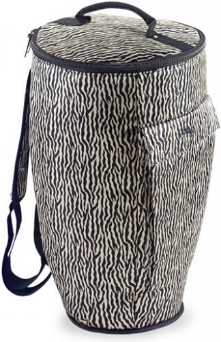 Stagg DJB-AFRO-35 ZA Djembe-Tasche, 35 cm Durchmesser, Zebramuster