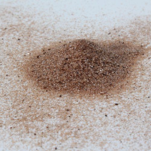 Spiegelsand Farbsand Dekosand Sand Streudeko, 0,1-0,5 mm Korngröße, 1kg im Beutel (terracotta)