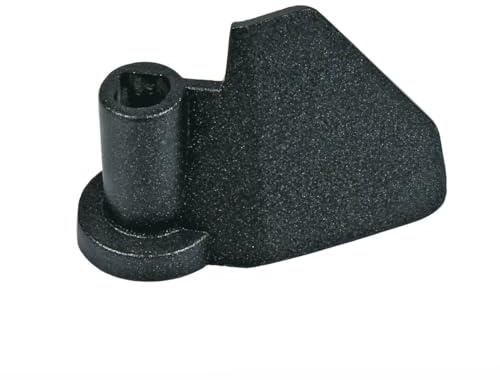 Unold 6851138 ORIGINAL Rührhaken Haken Knethaken Mitnehmer Schwarz für Doppelbackform z.T. BACKMEISTER 68511 Extra Brotbackautomat Brotbackmaschine