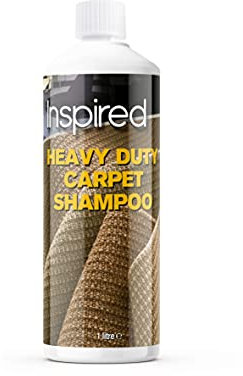 Inspired Heavy Duty Carpet and Upholstery Shampoo - 1 Litre, Clear
