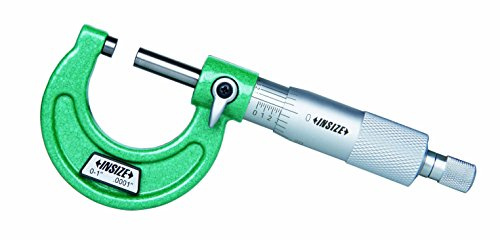 Insize 3203-5A Bügelmessschraube, 10,2 cm - 12,7 cm, Graduierung 0,0001 Zoll