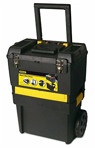 Stanley STST1 – 70598 Tool Rack Cart, 2-in-1, Black