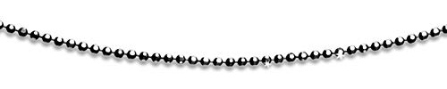 DUR Damen Kette,Kugel, geschliffen aus 925er Silber Länge ca. 450 MM K2247.45, 45