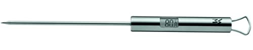 WMF Profi Plus Küchenthermometer digital 23 cm, mit LCD-Anzeige, Thermometer Küche, Cromargan Edelstahl, hitzebeständig bis 200°C