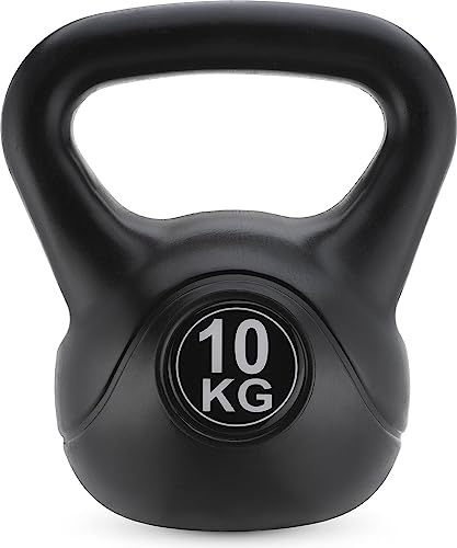 Gymtek Kettlebell Kugelhantel - Hantel für Kraft-Training - Krafttraining Fitness Gymnastik - Workout Gewicht – Muskelzuwachs - Ergonomischer Griff - Fitnessstudio zu Hause