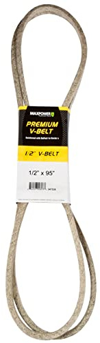 MAXPOWER | Courroies 347538, renforcé au kevlar, 1/2'' x 95'' - 4L950 - longueur extérieure L(a) 2430 mm